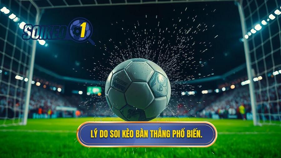 2. Lý do soi kèo bàn thắng phổ biến.