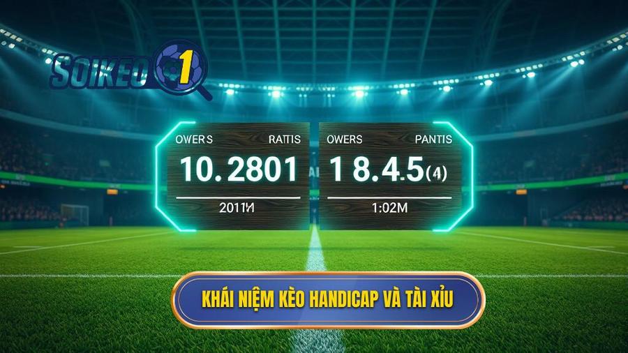 Hiểu rõ bản chất: Kèo Handicap và Kèo Tài Xỉu là gì?
