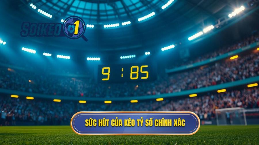 Tại sao kèo cược tỷ số chính xác lại thu hút người chơi?