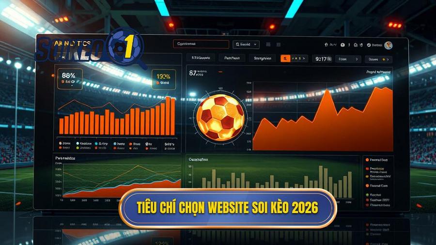 Tiêu chí đánh giá Top website soi kèo bóng đá uy tín nhất 2026