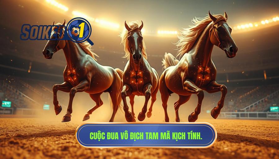 Cuộc đua vô địch tam mã kịch tính