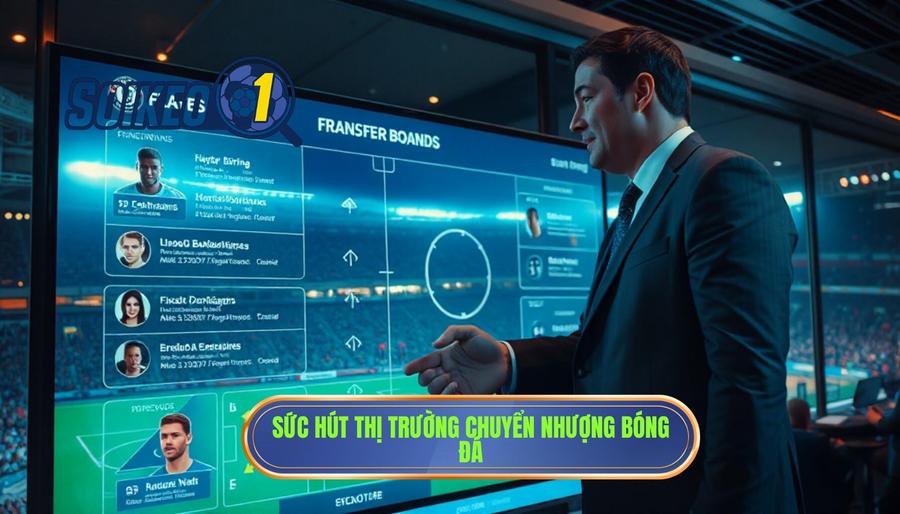 Sức hút thị trường chuyển nhượng bóng đá
