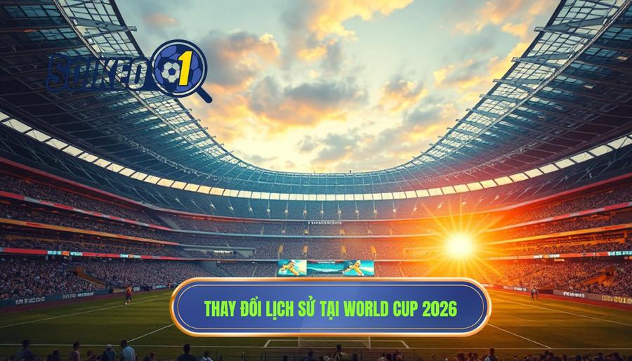 Thay đổi lịch sử tại World Cup 2026